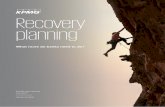 Recovery planning - KPMG · PDF filethere is a read‑across to other types of ... • Is recovery planning integrated with the bank’s strategic planning, risk appetite, risk management