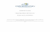 Celebrity Cruises Aqua Spa Menu Price List are in - · PDF fileCelebrity Cruises Aqua Spa Menu & Price ... This speedy treatment includes a deep-cleansing exfoliation and a double-close