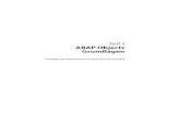 Teil I ABAP Objects Grundlagen - · PDF file7 Teil I ABAP Objects Grundlagen Grundlagen der objektorientierten Programmierung unter ABAP Frank Wolf, ABAP® Objects, dpunkt.verlag,