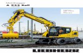 A 922 Rail - liebherr-bauma.com · PDF file4 A 922 Rail Litronic Kompaktheit, Flexibilität – Perfekte Kombination für maximale Leistungsstärke Liebherr-Zweiwegebagger stehen auf