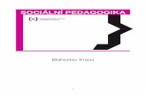 SOCIÁLNÍ PEDAGOGIKA - inpdf.uhk.czinpdf.uhk.cz/wp-content/uploads/2014/03/Socialni_pedagogika.pdf · BAKOŠOVÁ,Z. Sociálna pedagogika ako životná pomoc. Bratislava: FF UK, 2008