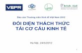 Báo cáo Thường niên Kinh tế Việt Nam 2012 ĐỐI DIỆN …khosachonline.ucoz.com/_ld/0/59_Bai_trinh_bay_B.pdf · nền kinh tế. - Năm 2012 thực hiện tái cơ cấu