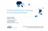 STMicroelectronics’ Strategy in Developing Markets - Alain Astier - STMicro... · STMicroelectronics’ Strategy in Developing Markets 2 ST Technology & Manufacturing Leadership
