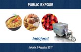 PUBLIC EXPOSE - indofood.com 2017.pdf · susu kental manis, krimer, susu UHT, susu steril dalam botol, susu pasteurisasi, ... Presentasi ini dipersiapkan semata-mata dan secara eksklusif