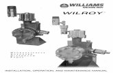 WILROY -  · PDF fileSECTION 1.0: FUNCTIONAL DESCRIPTION 1.1 PHYSICAL DESCRIPTION Drawings of the Wilroy™ A and B pumps and Mark XIIA controller, with relevant dimensions