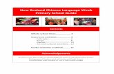 New Zealand Chinese Language Week Primary School · PDF fileNew Zealand Chinese Language Week Primary School Guide ... Karate Kid (latest ... the pinyin or hanzi characters for words