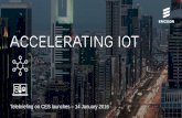 Ericsson User and IoT Data Analytics · PDF fileKEY CONTRIBUTOR TO NB-IOT IN 3GPP STANDARDIZATION WORK ... Cellular and non-Cellular communication Consumer IoT Industry IoT Leverage