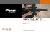SIG SAUER - german-sport-guns.com · PDF fileUVP 24,95 UVP 21,95 UVP 64,95 2 Pendelziele mit 2 Erdspießen 500 g Maße 13 x 41 x 2,5 cm Material Metall ... German Sport Guns GmbH Oesterweg