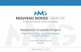 Matawinie Graphite Project - Nouveau Monde Graphite Inc. · PDF file :: TSX.V: NOU Private and confidential –© Nouveau Monde Graphite inc. Matawinie Graphite Project High Purity