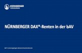 NÜRNBERGER DAX®-Renten in der bAVbav-infothek.de/media/pdf/praesentationen/DAXRenten.pdf · DAX® -Renten – und es geht immer nur nach oben. 14.06.2017 MM Leben; Stand 06.2017