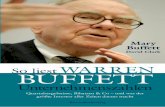 Buffett -  · PDF fileMary Buffett David Clark Unternehmenszahlen BUffett So liest Warren Quartalsergebnisse, Bilanzen & Co – und was der größte Investor aller Zeiten daraus