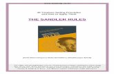 49 Timeless Selling Principles and How to Apply Them · PDF file- 2 - THE SANDLER RULES 49 Timeless Selling Principles and How to Apply Them MAIN IDEA “People make buying decisions