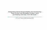 Copie de CSR Purchasing EIPM 2C 130308 Mail FV · PDF file - 5 - Philips – how to integrate CSR in Purchasing : lessons learned from a step by step process Step 0 : Establish a Corporate