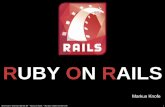 RUBY ON RAILS - fh-wedel.desi/seminare/ws06/Ausarbeitung/06.RubyOnRails/R… · Gliederung a) Was ist Rails b) MVC in Rails c) Rails praktisch d) Fazit 2 15.11.2006 Informatik-Seminar