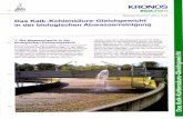 · PDF fileKRONOS NOS ecochem Technische Information 3.05 Das Kalk-Kohlensäure-Gleichgewicht in der biologischen Abwasserreinigung 1. Die Wasserchemie in der