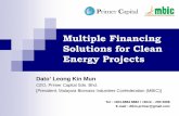 Multiple Financing Solutions for Clean Energy Projectsccap.org/assets/Multiple-Financing-Solutions-for-Clean-Energy... · Solutions for Clean Energy Projects ... Biomass Value Chain: