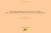 Effektive Mikroorganismen (EM) für ein stabiles Darm- und ... · PDF fileWalter Häge Effektive Mikroorganismen (EM) für ein stabiles Darm- und Immunsystem E-Text zum kostenlosen