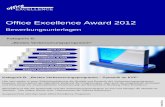 Office Excellence Award 2012office-excellence.com/wp-content/uploads/2012/05/Awardbogen_2012... · TPM im Büro … und bei Ihnen? Office Excellence Award – Kategorie B ... Slogan,