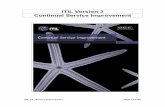 ITIL V3 - Service Improvement - Front Metrics Technologies · PDF fileService Transition ... ITIL V3 - Service Improvement Page 9 of 307 Foreword OGC’s foreword Since its creation,