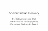 Ancient Indian Cookery.ppt - Tirunarayanatirunarayana.in/res/Ancient Indian Cookery.pdf · Ancient Indian CookeryAncient Indian Cookery ... SIDDHA DADHI AND LASSISIDDHA DADHI AND