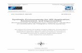 Synthetic Environments for HSI Application, Assessment ... Technical Reports/STO-TR... · Synthetic Environments for HSI ... 1.1 Organisation of this Report 3 . 2.0 Synthetic Environments