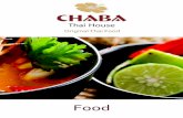 Chaba-Thai.de - Speisekarte - Original Thai Massagechaba-thai.de/pdf/chaba-thai-de-speisekarte.pdf · Vorspeisen 1 Chaba Platte (für 1 Person) (21,23,24) € 8,00 Gemischte gebackene