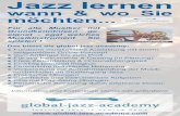 Jazz lernen -   · PDF file  Unser Kursangebot: Basics von Pop & Rock (Grundlagen vor dem Jazz-Einstieg) Jazz Basic I Jazz Basic II Jazz Advanced I