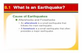 8.1 What Is an Earthquake? - Wikispacesphysics113.wikispaces.com/file/view/Section+8-2.pdf · Cause of Earthquakes 8.1 What Is an Earthquake? ... 8.2 Measuring Earthquakes Historically,