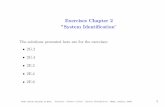 Exercises Chapter 2 ”System Identiﬁcation - umu. · PDF fileExercises Chapter 2 ”System Identiﬁcation” The solutions presented here are for the exercises: • 2G.2 • 2G.4