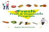 Apple Worksheets - Get Healthy Clark · PDF file · 2017-08-21Taste Test Teaching Points for K-2nd Grades ... 3. Concluding Activity (2 minutes) If time permits, questions/sharing