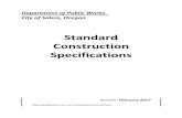 Standard Construction Specifications - City of Salem Home · PDF file · 2017-04-06SCS Division 1 v.02‐2017 Page 1‐1 DIVISION 1—GENERAL REQUIREMENTS Section 101―Applicability,