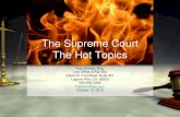 The Supreme Court The Hot Topics - Welcome to the OLLI at ... · PDF fileThe Supreme Court The Hot Topics Fran Solmor, ... Action • The Supreme Court last upheld affirmative ...