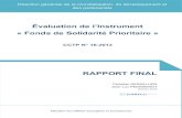 Évaluation de l’Instrument « Fonds de Solidarité · PDF fileASECNA Agence pour la sécurité de la navigation aérienne en Afrique et à Madagascar ASI Attaché de sécurité