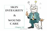 SKIN INTEGRITY WOUND CARE - جامعة آل البيت · PDF fileNursing Diagnoses •Risk for ... requirements •Pain •Impaired skin integrity •Impaired tissue integrity Raeda