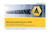 Präs CEO BPK 2010 100224 deutsch final ... · PDF fileCentral & Eastern Europe Erfolge 2009 › Ein-Marken-Strategie erfolgreich abgeschlossen Erfolge 2009 BRE Bank trotz Krise mit