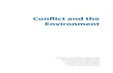 Conﬂict and the Environment - UNEP · PDF fileConﬂict and the Environment ... • United Nations Environment Programme • United Nations Environment ... governance and administration