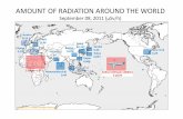 AMOUNT OF RADIATION AROUND THE WORLD - 東 of radiation...その他の放射線量情報(μSv/h) 2011/04現在 London 0.251 uSv/h (typical ) 04‐01/hong‐kong‐radiation‐exceeds‐tokyo‐even‐after‐japan‐crisis.html
