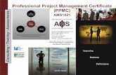 Professional Project Management Certificate (PPMC) · PDF fileTestimonials ... Welcome to the AMS Professional Project Management Certificate (PPMC), ... and on-time delivery is a