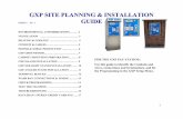 GXP SITE PLANNING & INSTALLATION GUIDE - GXP Installation Quick... · GXP SITE PLANNING & INSTALLATION GUIDE ... • Extend the operating life of the “thermal” paper used in the