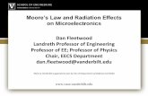 Dan Fleetwood Landreth Professor of Engineering Professor ...aerospace.wpengine.netdna-cdn.com/wp-content/uploads/conferences… · Moore’s Law and Radiation Effects on Microelectronics