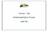 Year 10 PROSPECTUS 2018 - Bellarine Secondary … SECONDARY COLLEGE YEAR 10 PROSPECTUS 2018 2 CONTENTS PAGE NO. Introduction / Essential Levies 3 Timeline / Course Selection Online