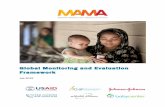 Global Monitoring and Evaluation · PDF fileGlobal Monitoring and Evaluation Framework July 2012 !!!! ... ChildHealthIntegratedProgram!(MCHIP)!anddonot!necessarily!reflect!the!views!of!USAID!or!the!