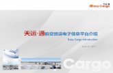 航空货运电子信息平台介绍 - pactl. · PDF file退单退运 Docu. rejected Returned cargo ... 24/7运维 保障 24/7 operation