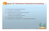 Chapter 24: Advanced Transaction Processing - Yale …codex.cs.yale.edu/avi/db-book/db4/slide-dir/ch24.pdf · 1 Database System Concepts 24.1 ©Silberschatz, Korth and Sudarshan Chapter