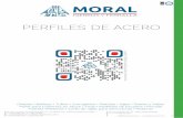 PERFILES DE ACERO - Hierros Moral · PDF filePuertas Metálicas · Corte de vigas para estructuras metálicas ¡Escanear para ir! MORAL HIERROS Y FERRALLA les_acero/viga/index.php
