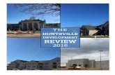 DEVELOPMENT REVIEW - City of Huntsville · PDF fileThe Huntsville Development Review is a compilation of construction ... Multi-Family, Apartment 634 $ ... Only final approval for
