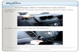 Ford Ranger 2011+ Installation Instructions_Installation.pdf · Ford Ranger 2011+ Installation Instructions