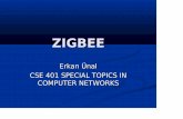 Zigbee - Dipartimento di Informaticabonucce/zigbee.pdf · ZIGBEE AND APPLICATIONS ... • ZigBee is open to all-ZigBee 2006 now available ... ZIGBEE STACK. NETWORK LAYER