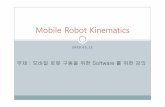 Robot Kinematics특강 [호환 모드] - LINK@KoreaTech – …link.koreatech.ac.kr/courses2/2009_1/MSR/Robot... ·  · 2015-06-25목차 —Introduction —Kinematic Models and Constraint