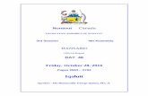 Iqaluit - Nunavut Legislative Assemblyassembly.nu.ca/sites/default/files/Hansard_20161028.pdf · Iqaluit Speaker: The Honourable George Qulaut, ... praise from judges, participants,